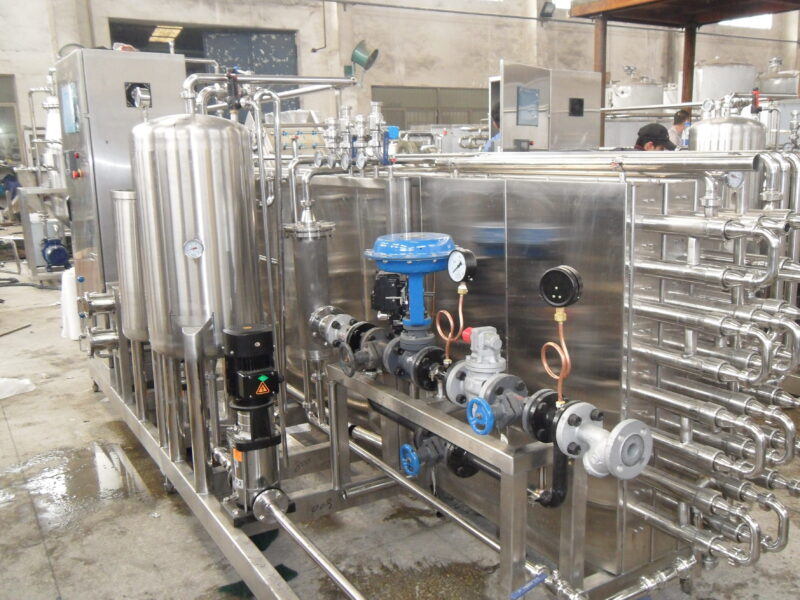Pipe UHT steirlizer